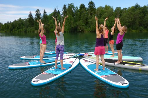 Yoga auf dem Paddleboard – Fortgeschrittene